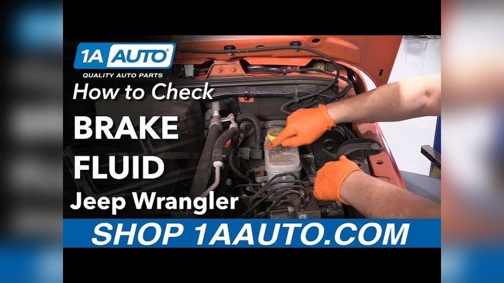 how to check brake fluid jeep wrangler