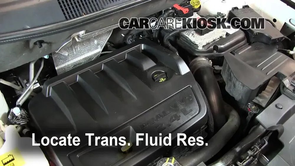 how to check transmission fluid 2011 jeep compass