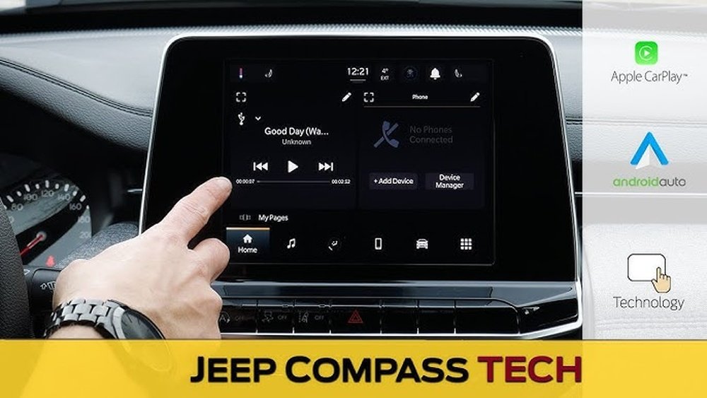 how to connect apple carplay in jeep compass