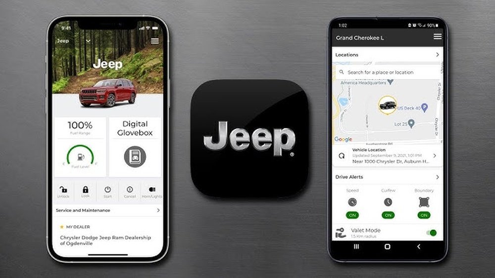 how to connect jeep to jeep app