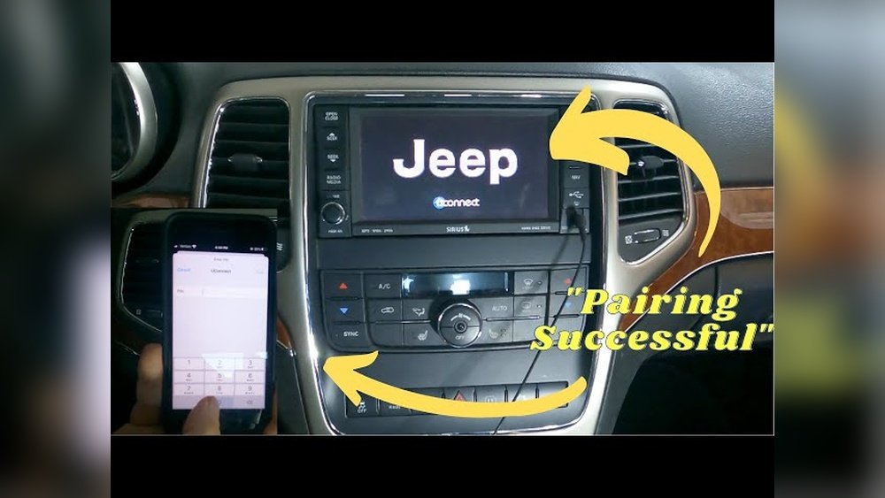 how to connect my phone to my jeep