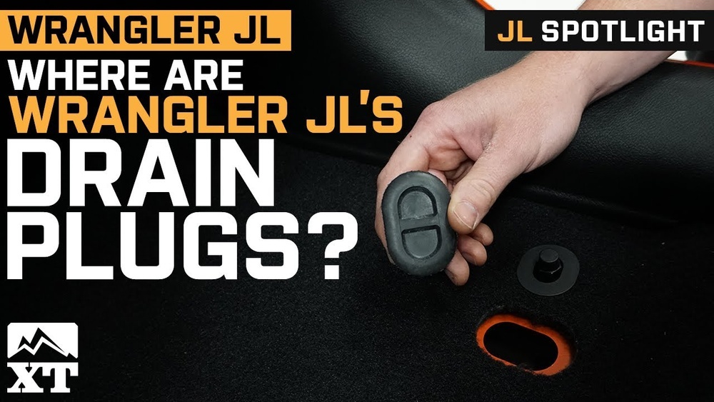 how to drain jeep wrangler floor