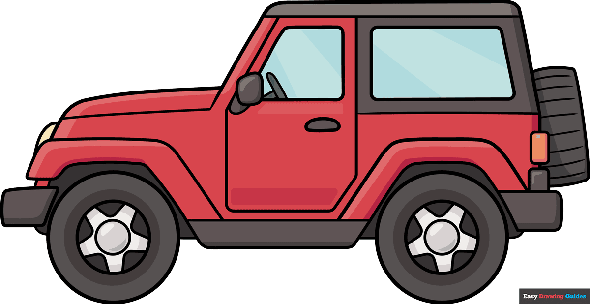 How To Draw A Cartoon Jeep: Easy Step-by-Step Guide How To Draw A Cartoon Jeep: Easy Step-by-Step Guide
