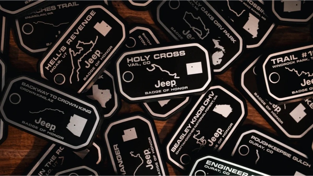 how to earn jeep badges