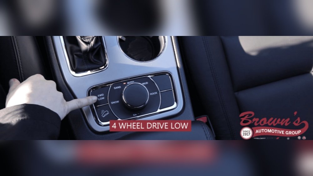 how to engage 4wd jeep grand cherokee