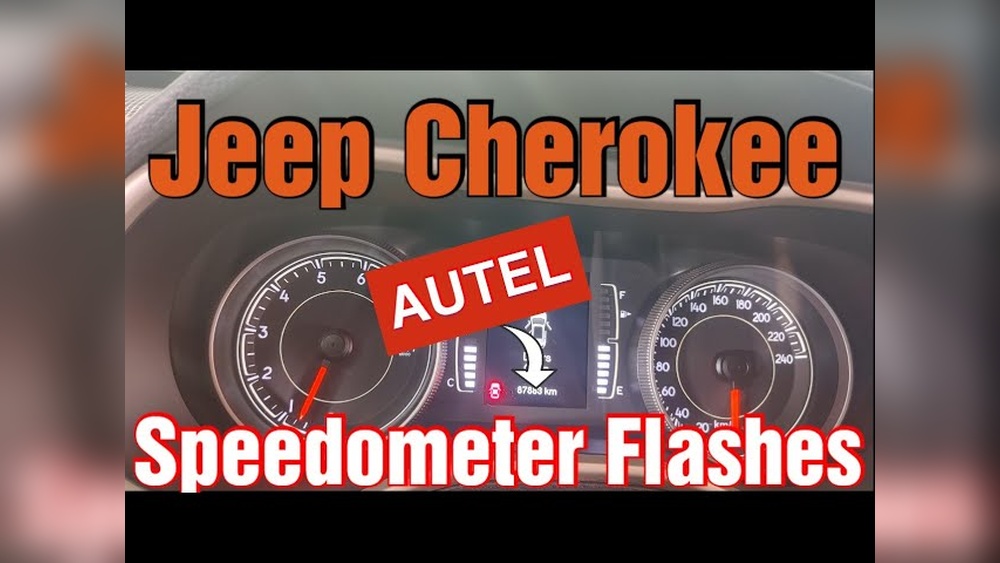 how to fix blinking odometer jeep cherokee