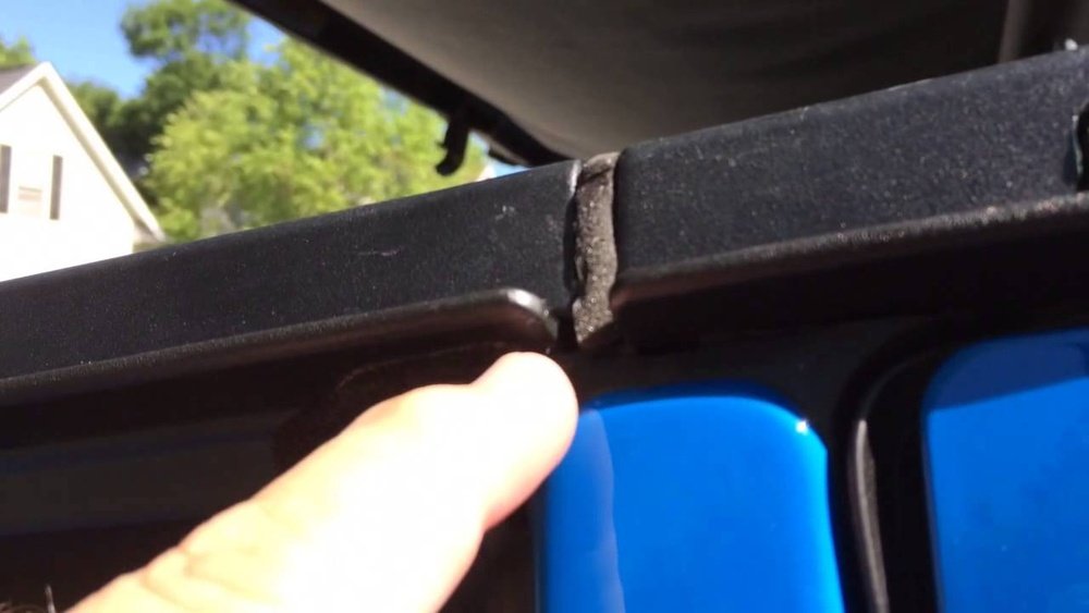 how to fix jeep wrangler roof leak