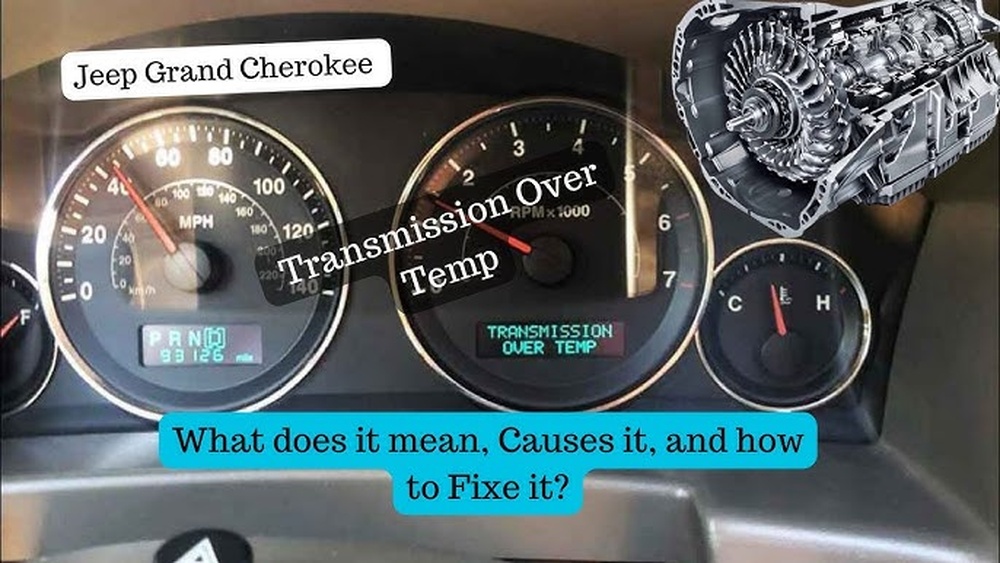 how to fix transmission over temp jeep