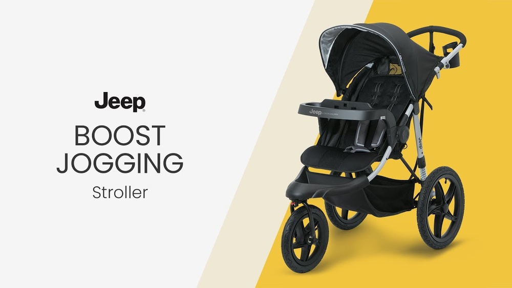 how to fold a jeep jogging stroller