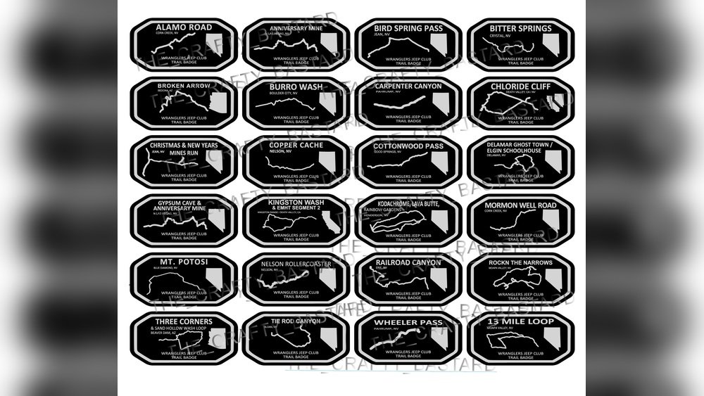 how to get jeep trail badges