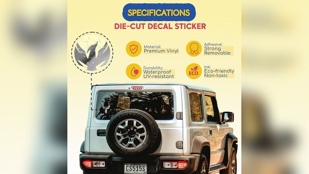 how to get stickersof jeep wheelcover