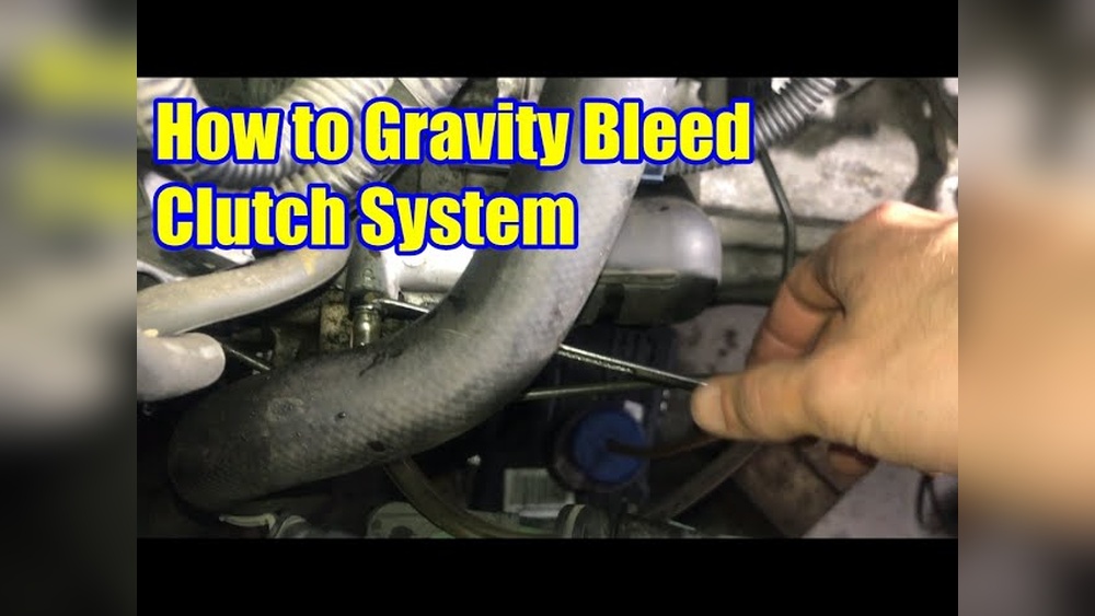 how to gravity bleed clutch