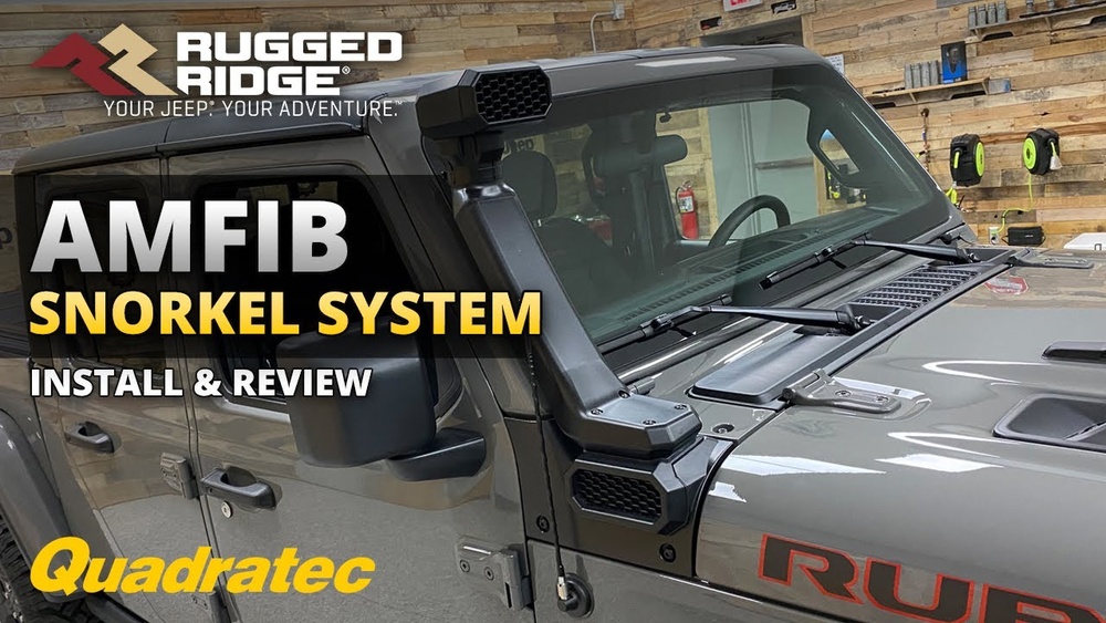 how to install a snorkel on a jeep