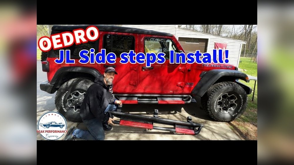 how to install running boards on jeep wrangler