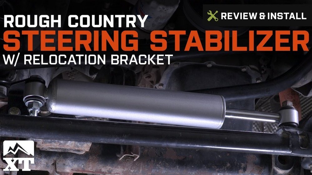 how to install steering stabilizer jeep jk