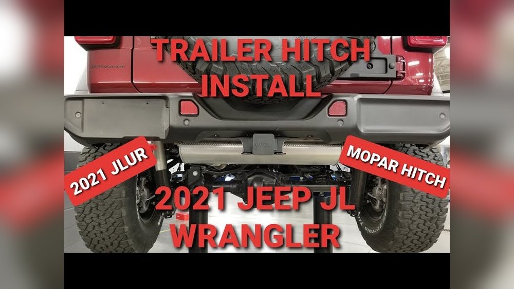 how to install tow hitch on jeep wrangler