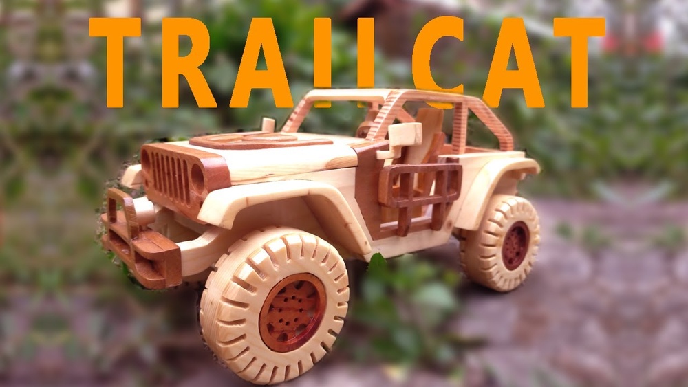 how to make a wooden jeep