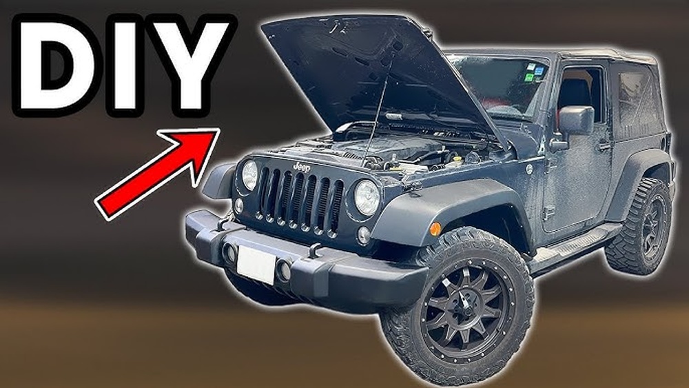 how to open jeep hood
