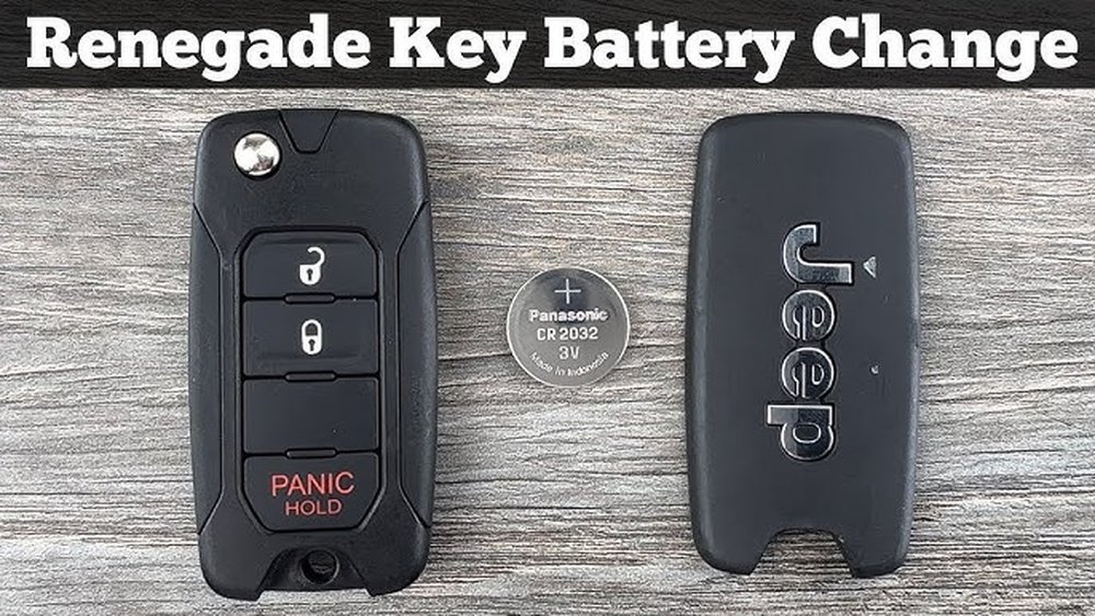 how to open jeep key fob 2015