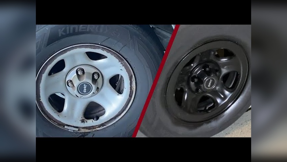 how to paint jeep rims