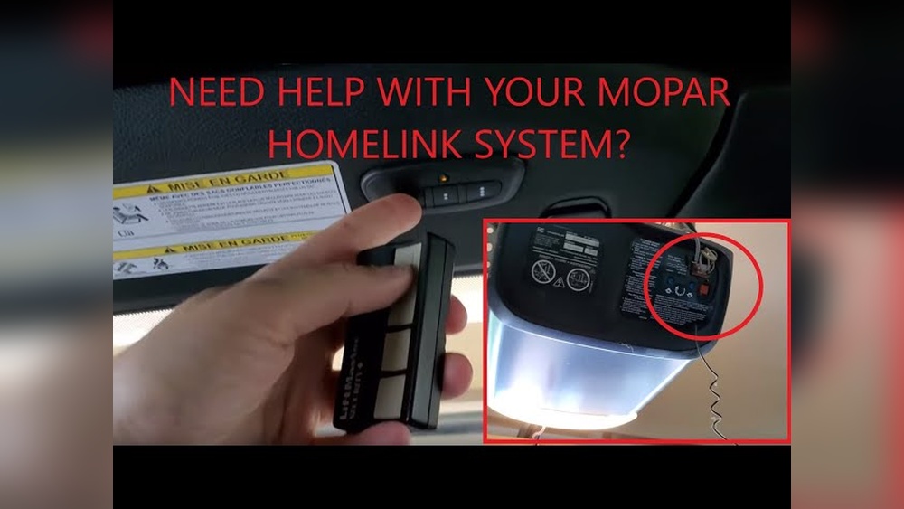 how to program a jeep garage door opener 1