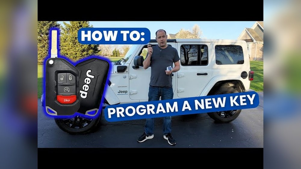 how to program new jeep key fob