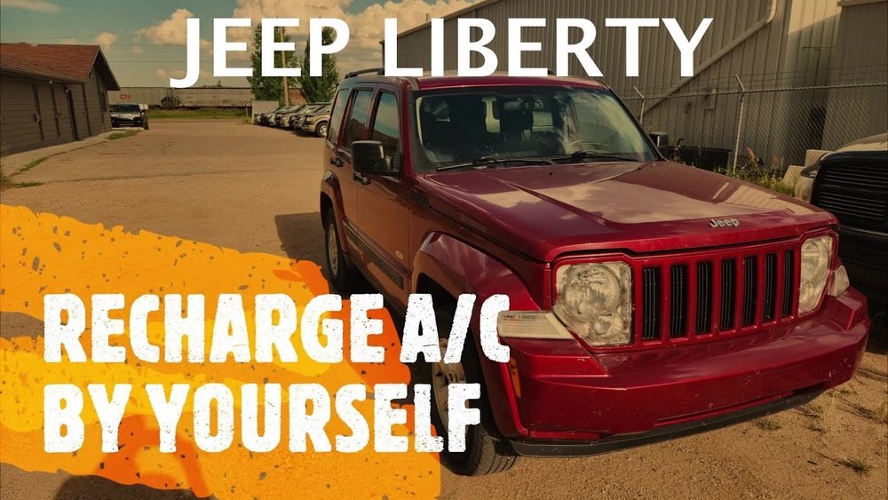 how to put freon in a jeep liberty