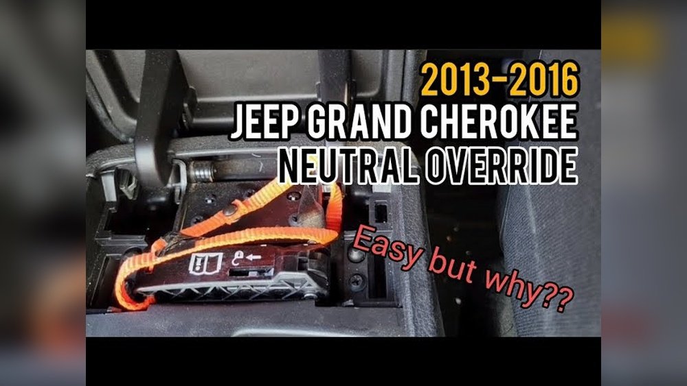 how to put jeep cherokee in neutral