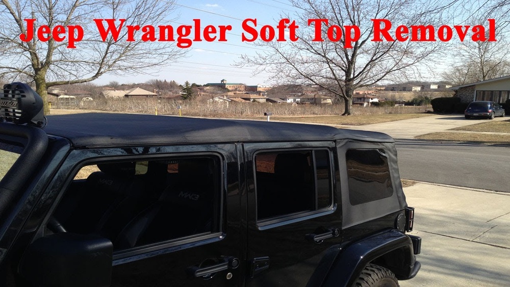 how to put soft top on jeep wrangler 4 door 1