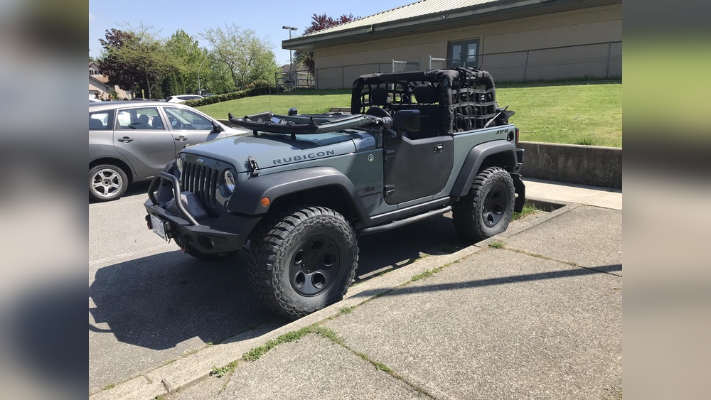 how to put windshield down on jeep jk