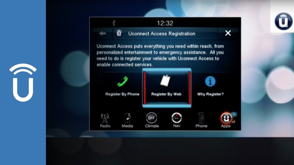 how to register jeep uconnect