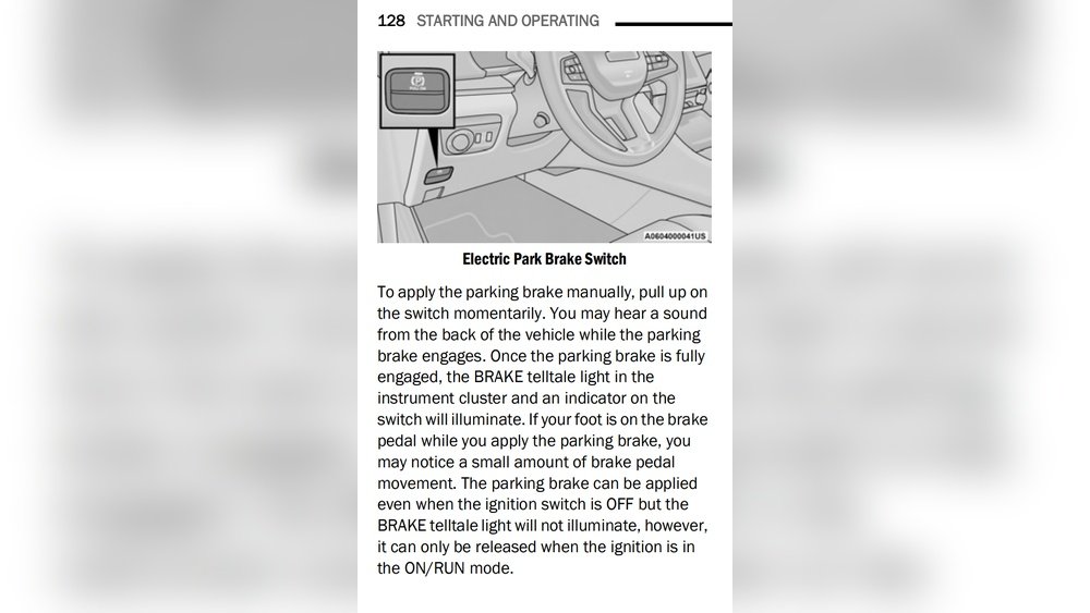 how to release parking brake on jeep grand cherokee