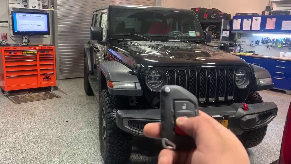 how to remote start 2020 jeep wrangler