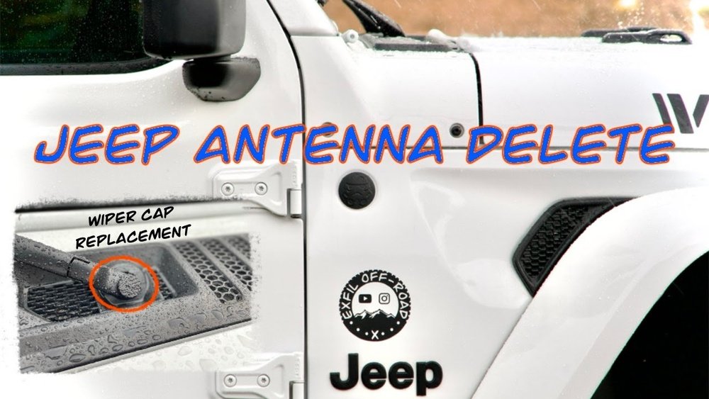 how to remove a jeep antenna