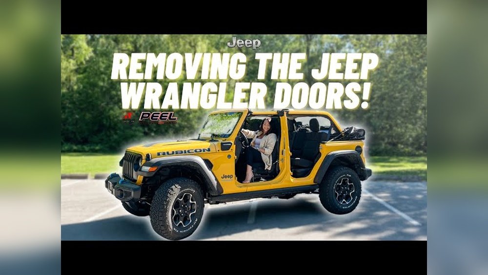 how to remove doors from jeep wrangler 1