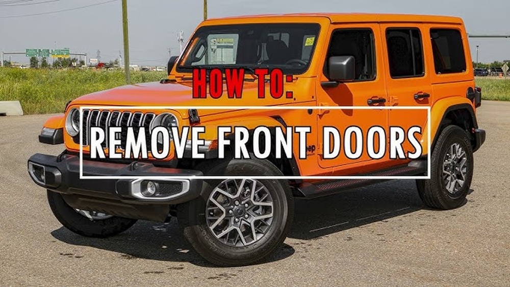 how to remove front doors on jeep wrangler