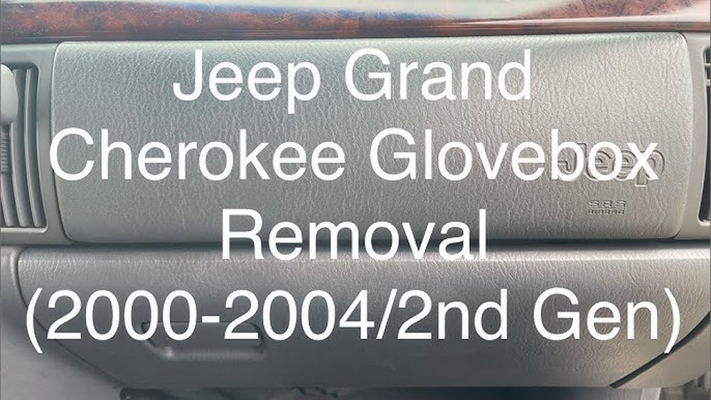 How To Remove Glove Box Jeep Grand Cherokee: Step-by-Step Guide how to remove glove box jeep grand cherokee