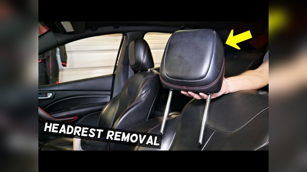 how to remove jeep compass headrest