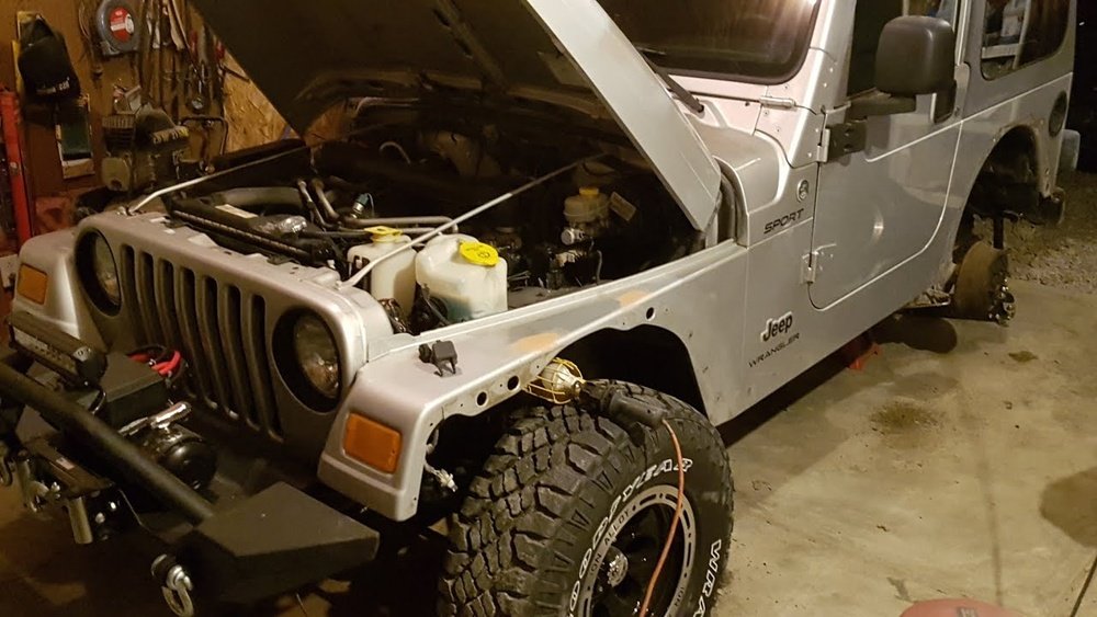 how to remove jeep tj fender flares