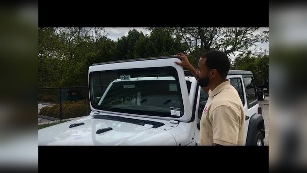 how to remove jeep windshield