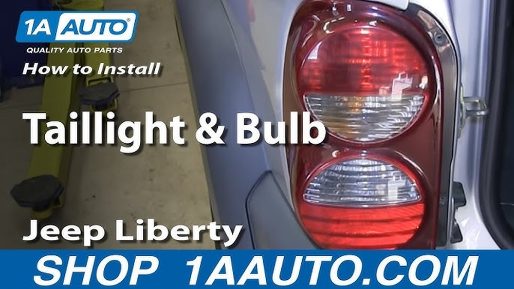how to remove tail light jeep liberty