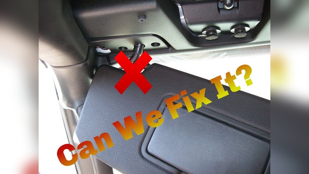 How To Repair Sun Visor Jeep Wrangler: Easy Fixes Explained how to repair sun visor jeep wrangler