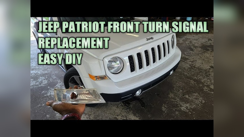 how to replace a turn signal light jeep patriot