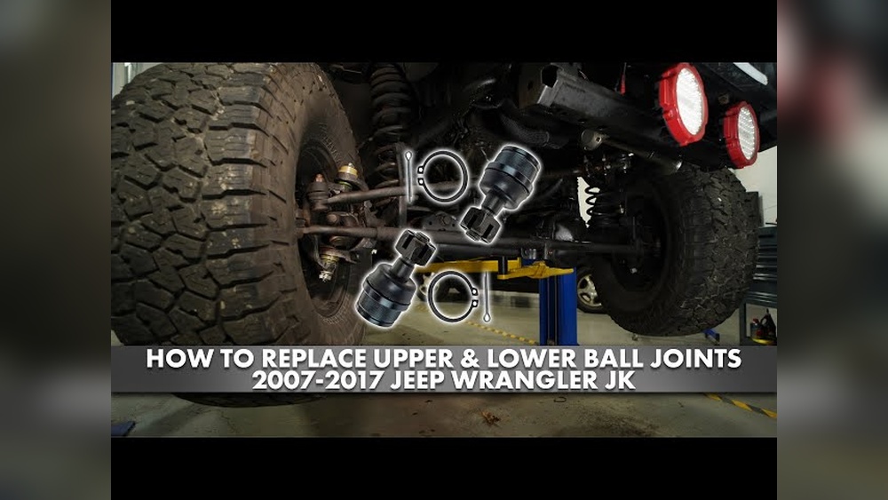how to replace ball joints jeep jk