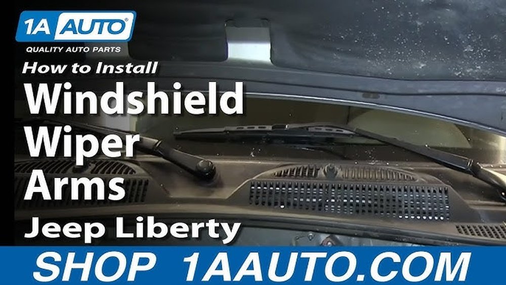 how to replace jeep liberty windshield wipers