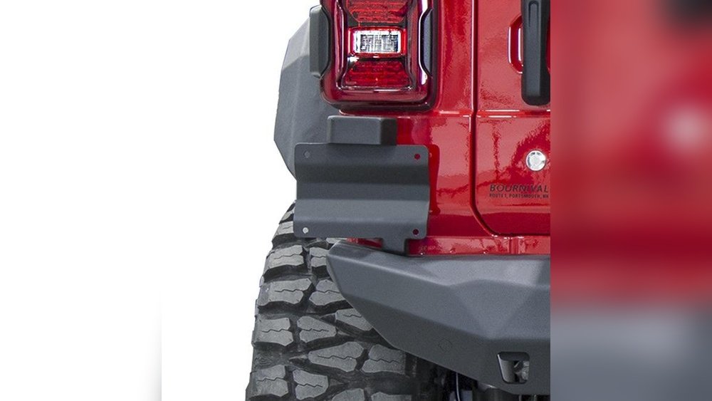 how to replace jeep wrangler license plate holder