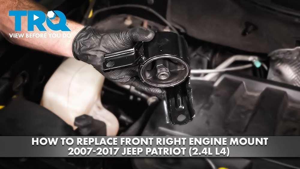 how to replace motor mounts jeep patriot