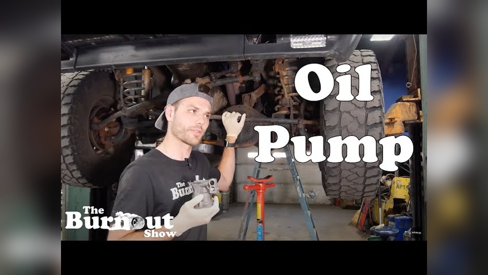 how to replace oil pump jeep 40