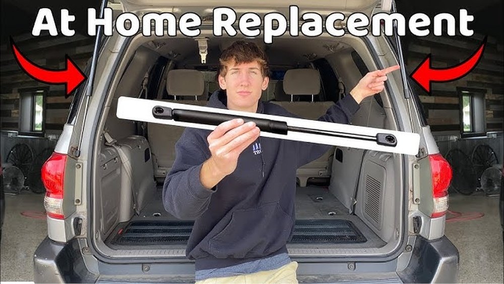 how to replace rear liftgate struts
