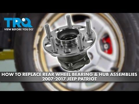 How To Replace Rear Wheel Bearing 2014 Jeep Patriot: Step-by-Step Guide